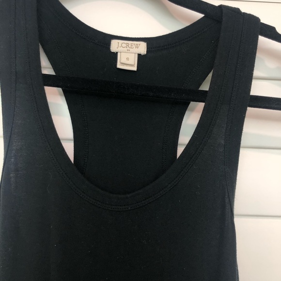 Black Floor Length J. Crew Dress - Picture 3 of 3